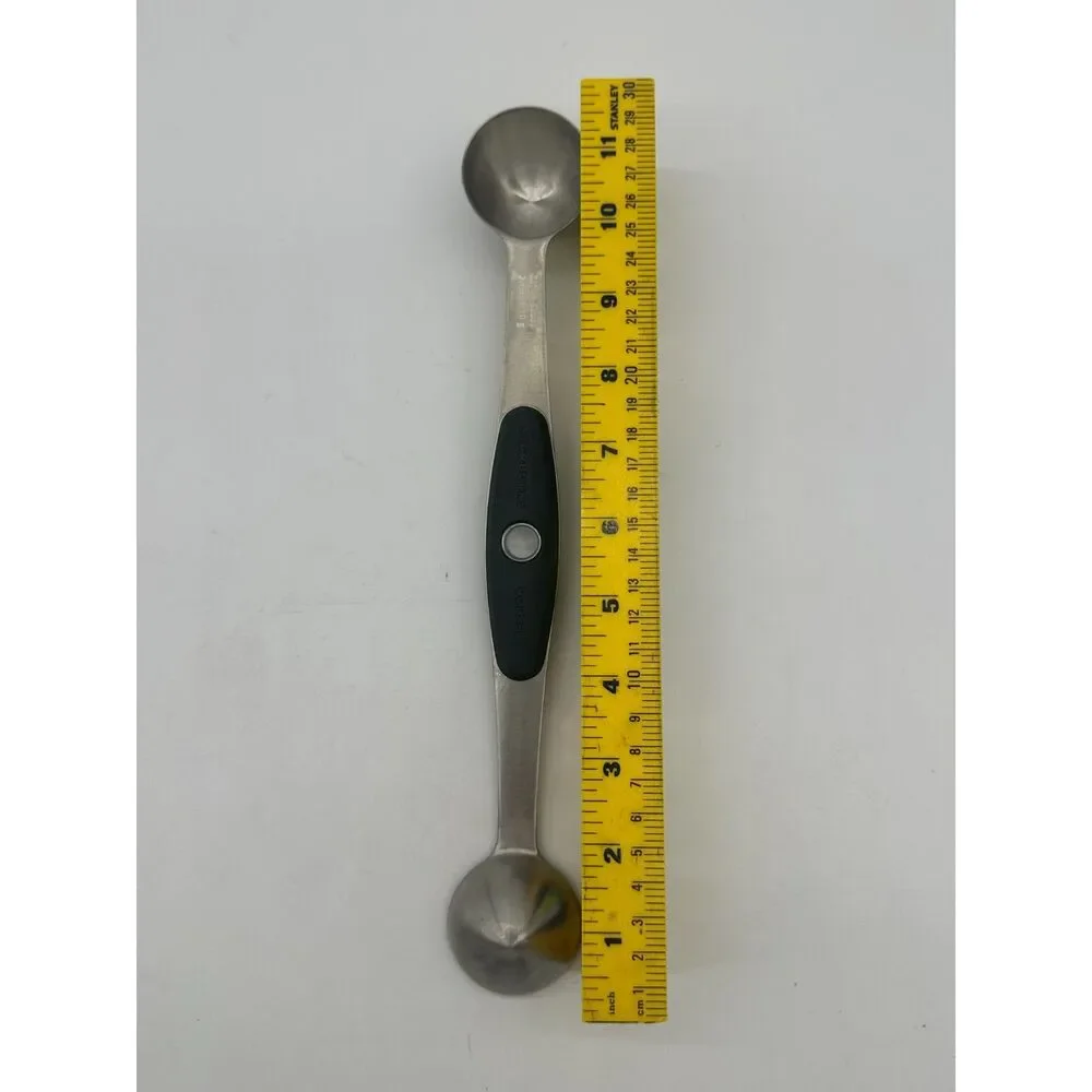 Starbucks Dual Ended Espresso Scoop Coffee Measuring Spoon Stainless Steel DW